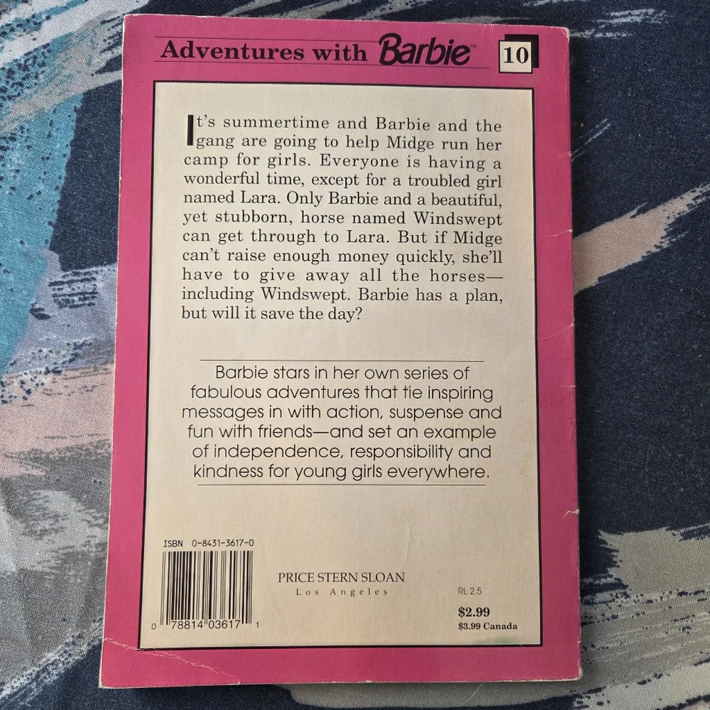VTG Adventures With Barbie Books #1 & #10